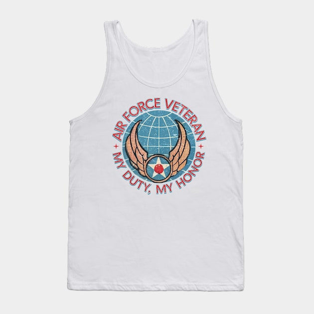 Air Force Veteran Tank Top by Distant War